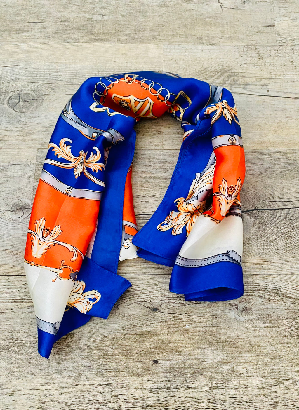 Foulard carré imprimé