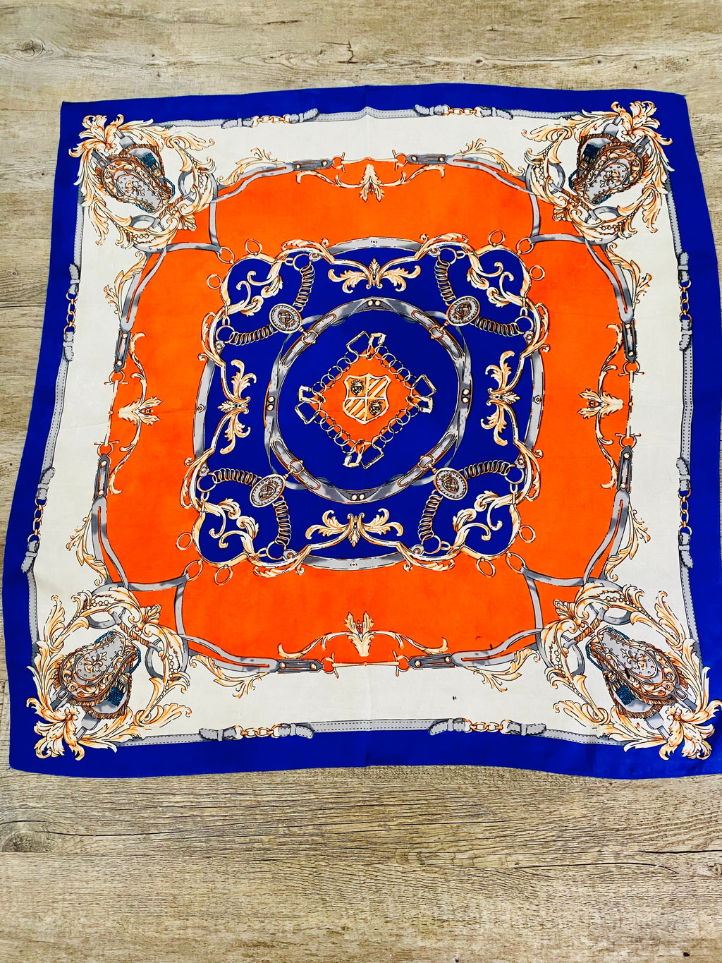 Foulard carré imprimé