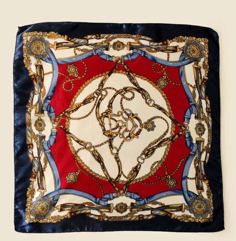 Bandana imprimé chaîne pour l'extérieur et les voyages