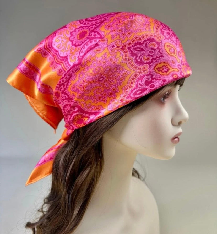 Foulard imprimé floral cachemire