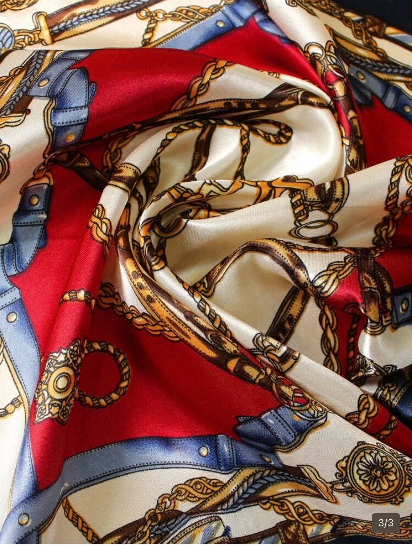 Bandana imprimé chaîne pour l'extérieur et les voyages