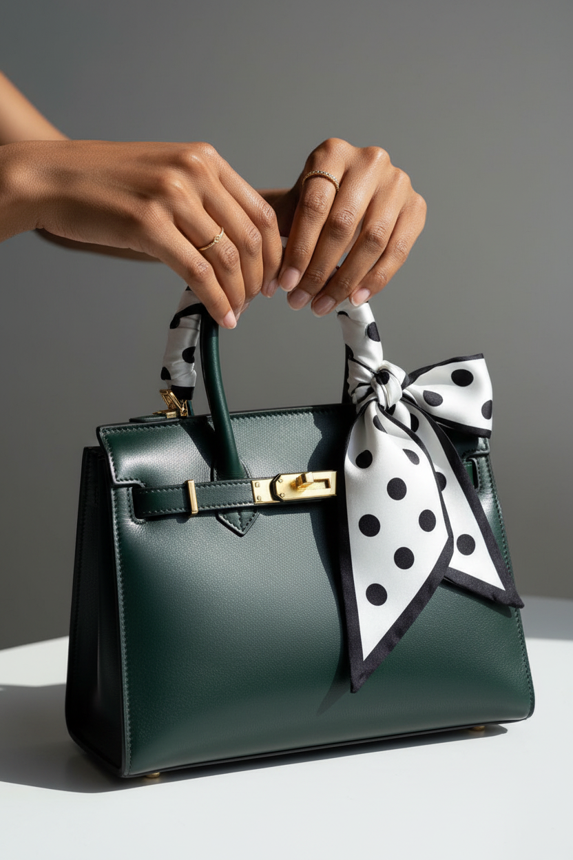 Bandeau carrosse sur le sac