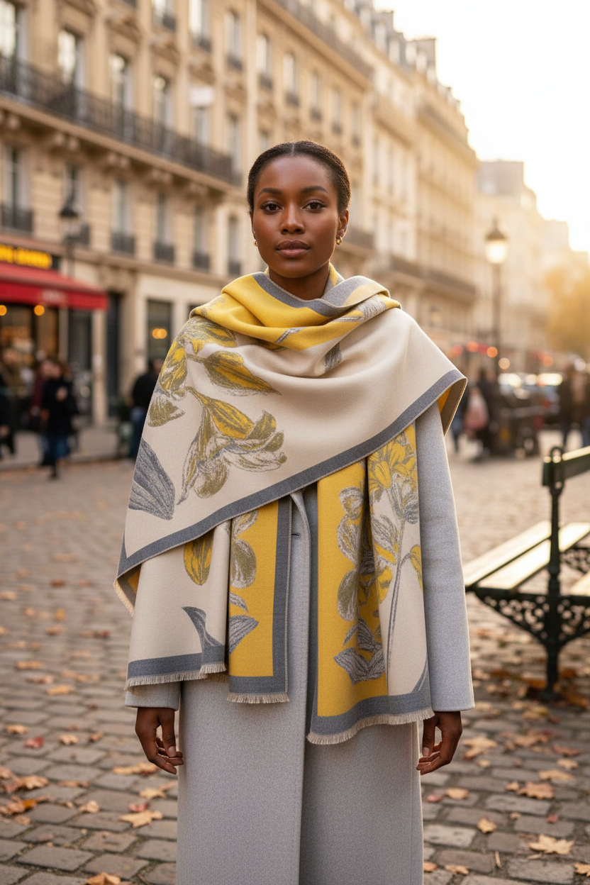 Foulard cachemire - Rue