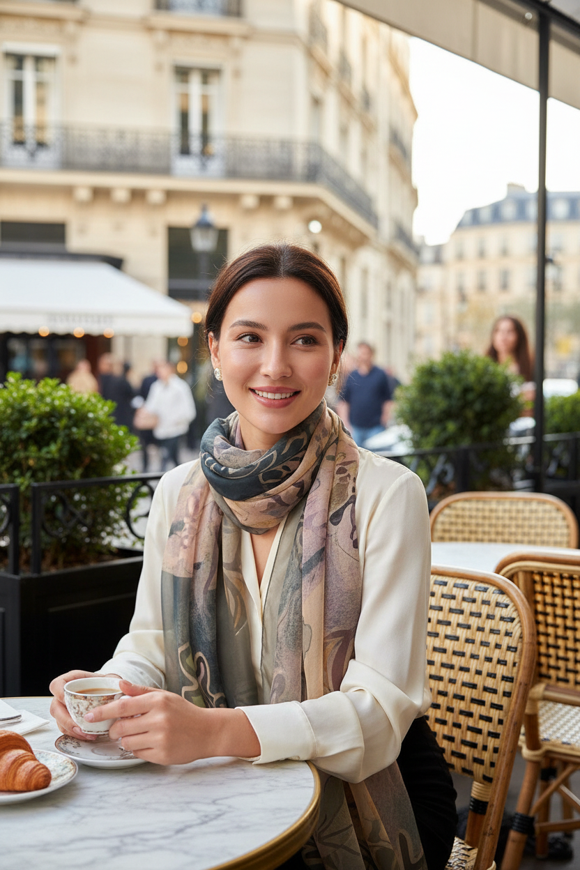 Foulard - Café