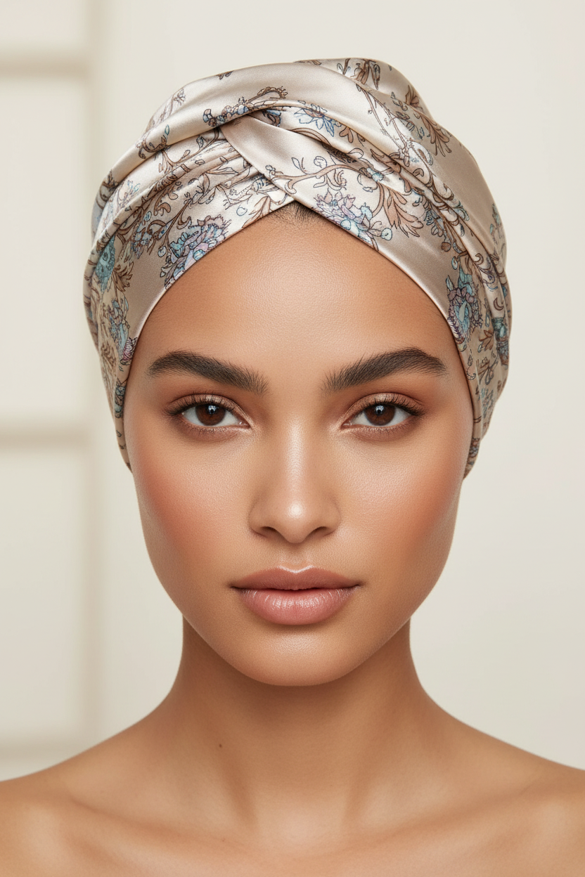 Foulard sur la tête